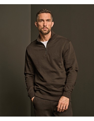 TEE-5506-Ribbed Interlock Half Zip
